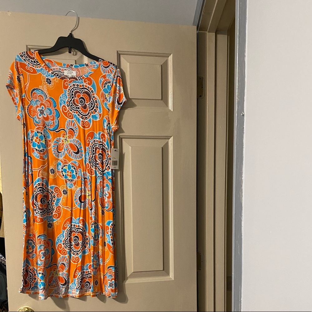 Summer short sleeve dress